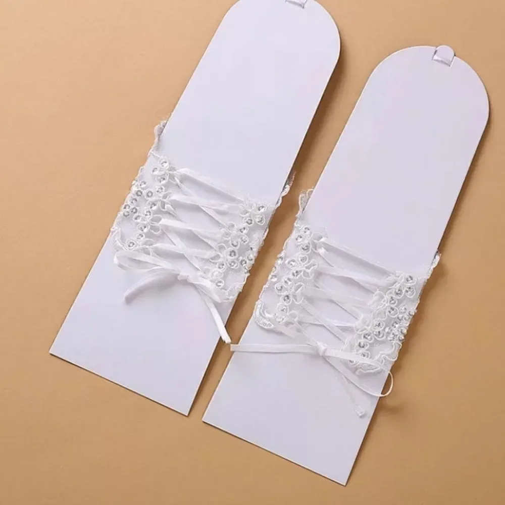 𝅺BRIDAL Gloves White